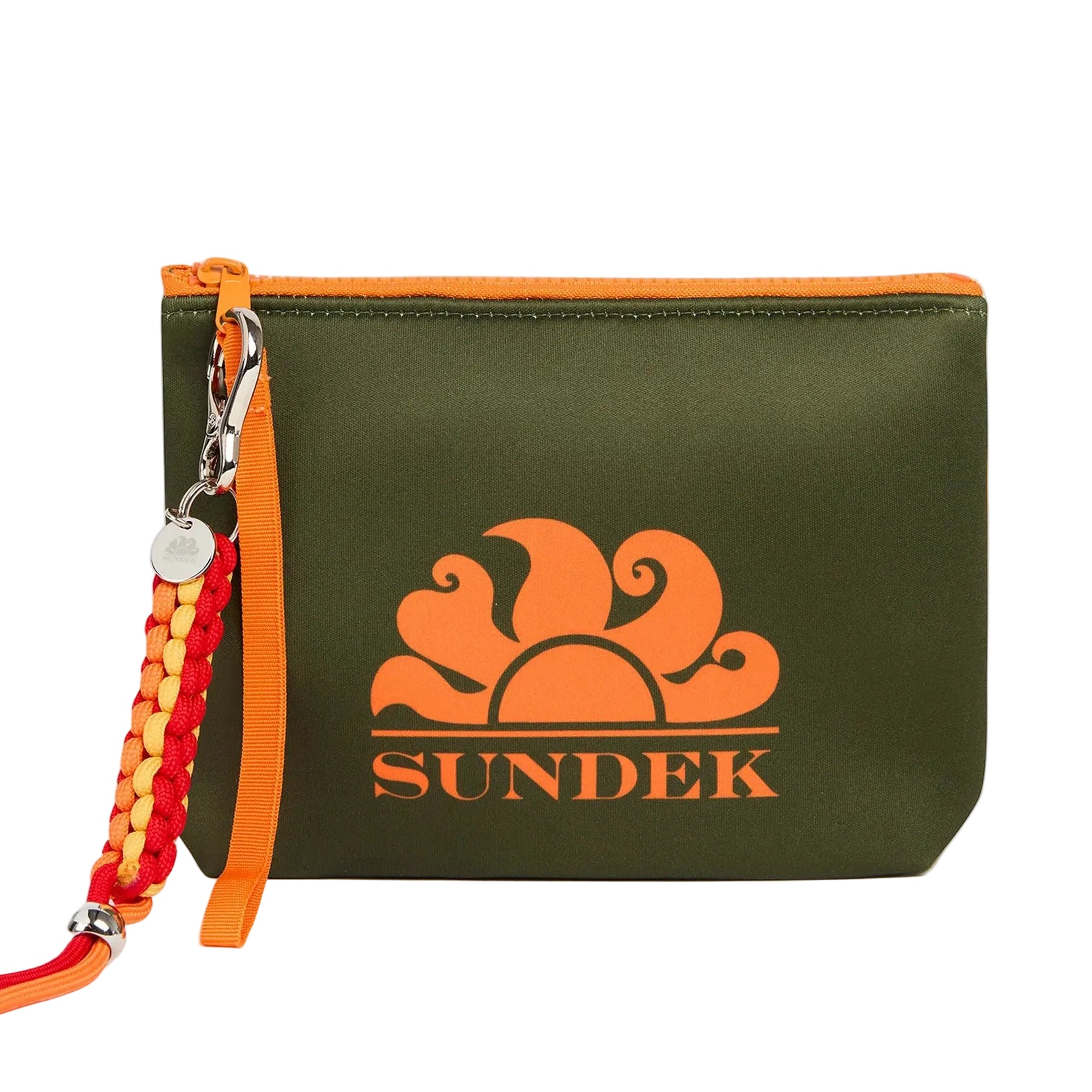 Clutch Bag in neoprene Sundek AM618ABNP300 Dk Ar Green