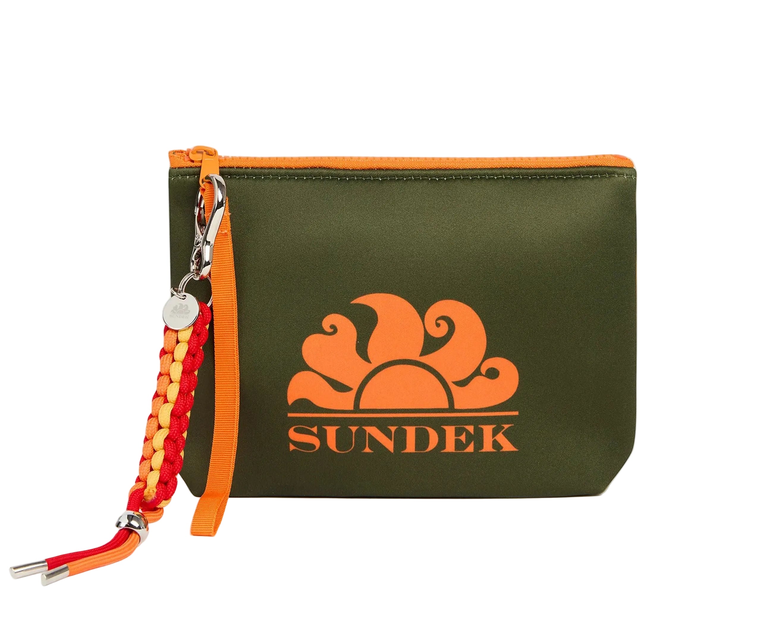 Clutch Bag in neoprene Sundek AM618ABNP300 Dk Ar Green