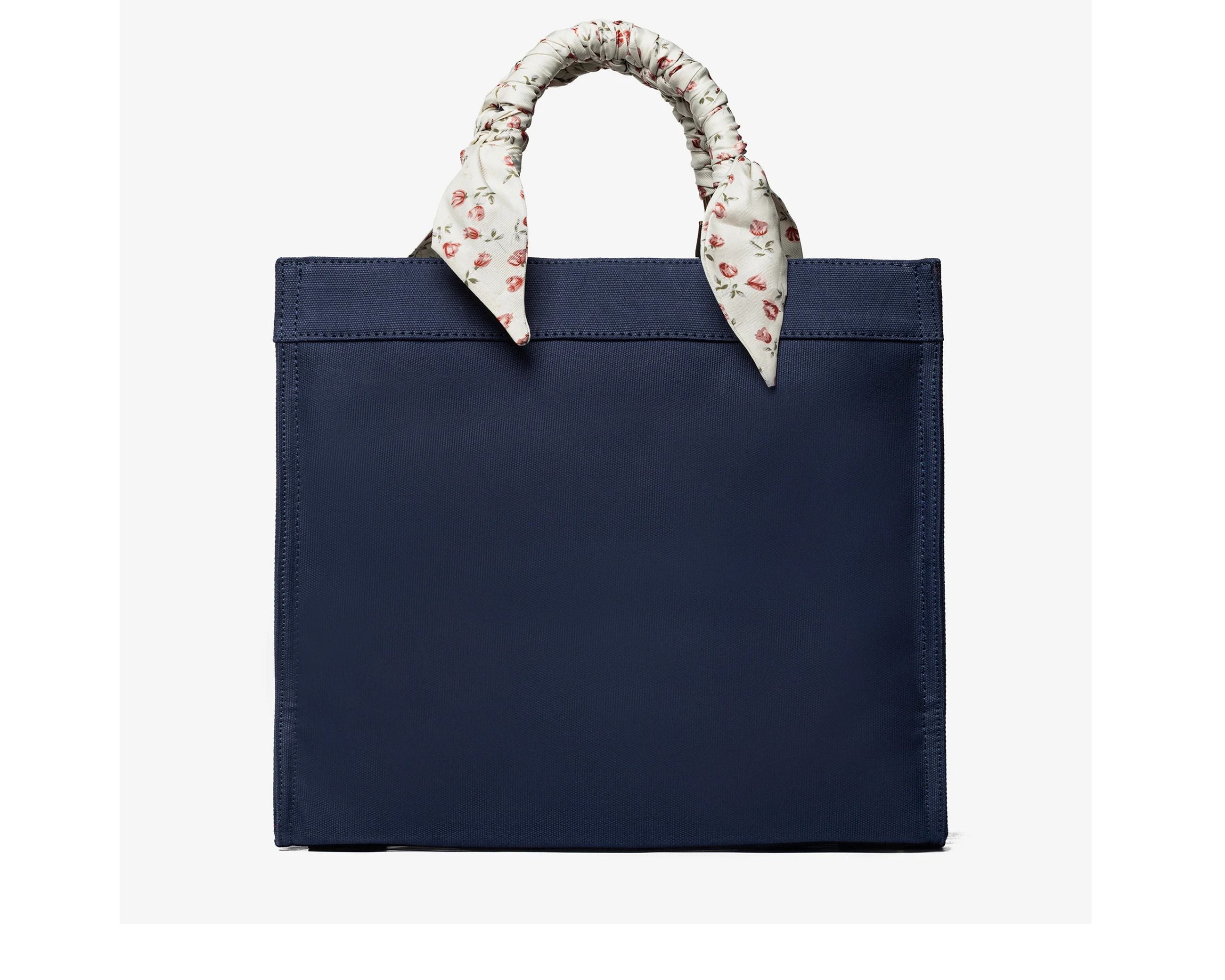Borsa a mano Sécret Pon-Pon Saint Tropez Bag M Blu Navy Donna – tracolla regolabile, chiusura zip, H.31xL.35xP.14 cm
