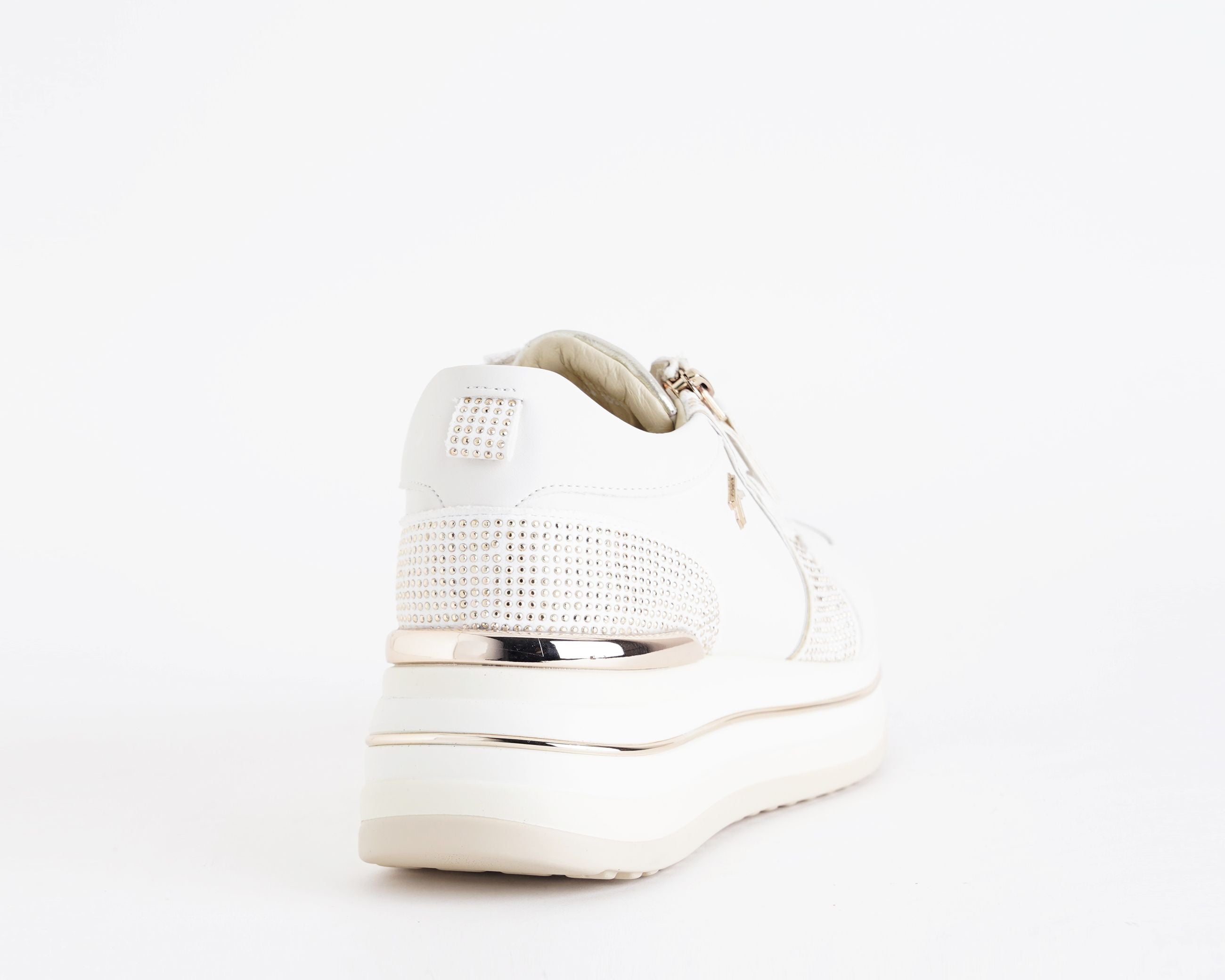 Sneakers Keys K-11820 Offwhite/Gold