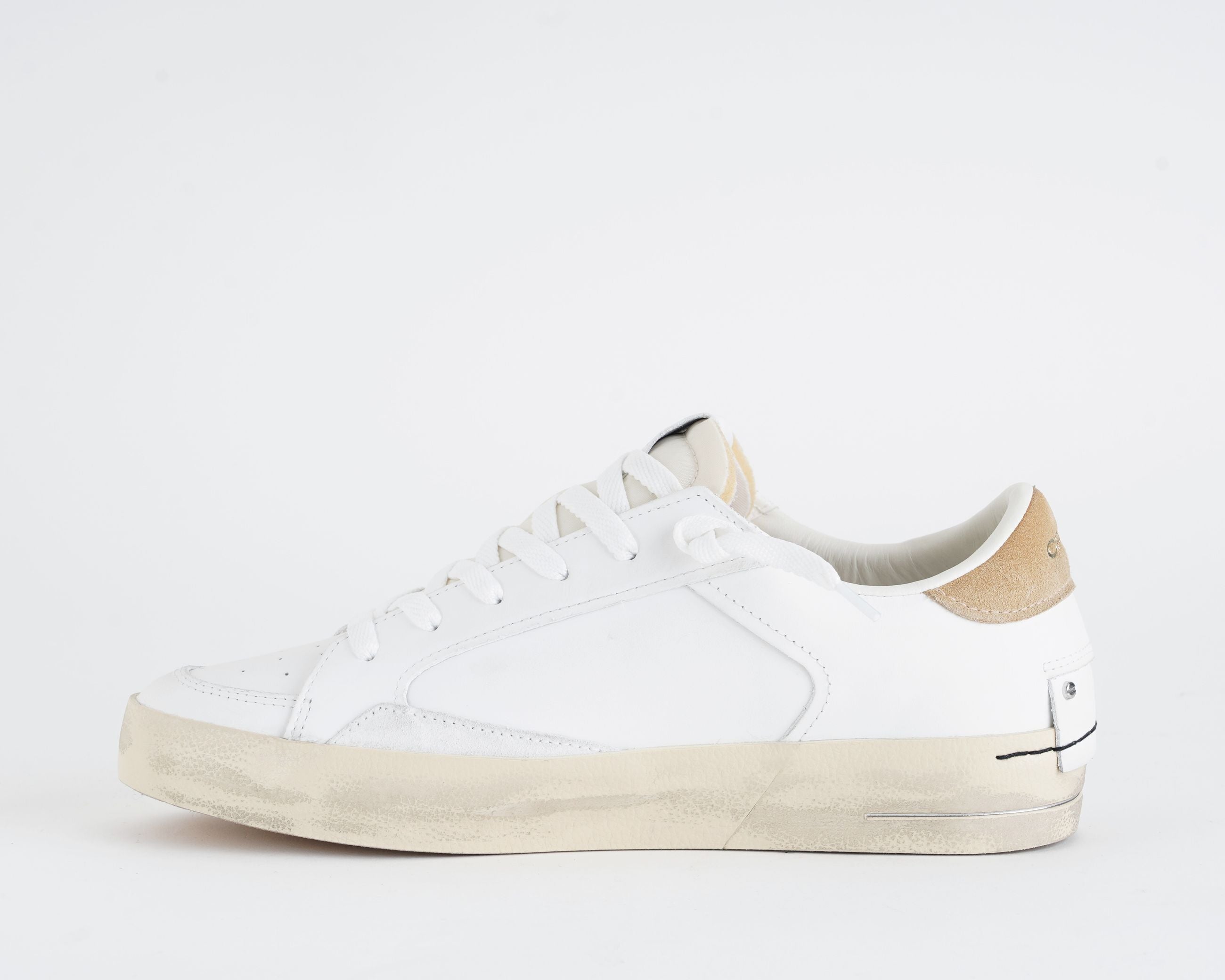 Sneakers Crime London Sk8 Deluxe Light Ivory uomo – vista laterale