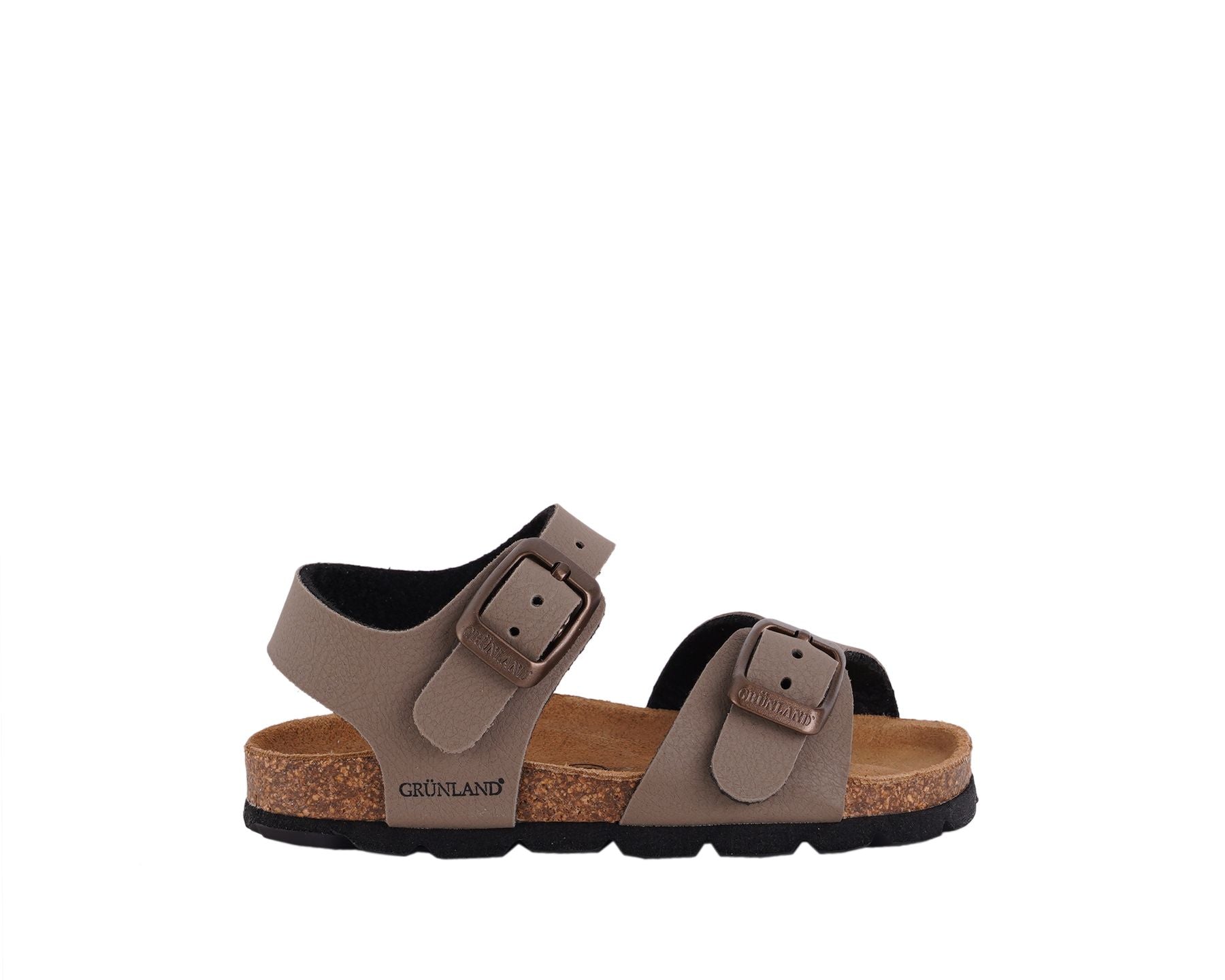 GRUNLAND SB0025 Sandalo Aria Bambino Tortora