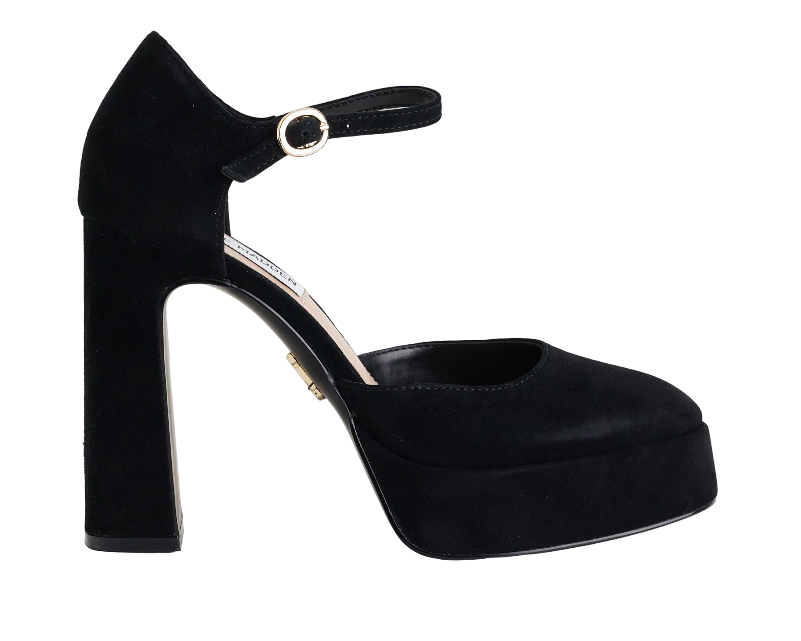 Sandali Steve Madden SMSLEXIE-15 Black Suede