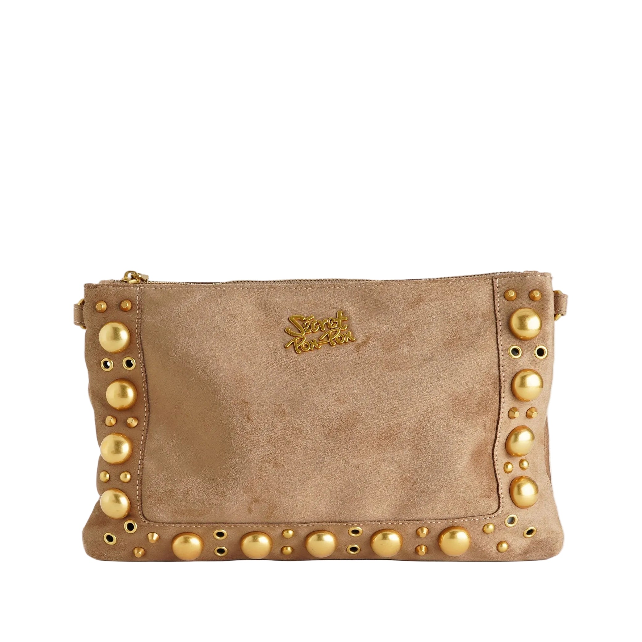 Pochette SECRET PON-PON TATIANA POUCH Light Tan