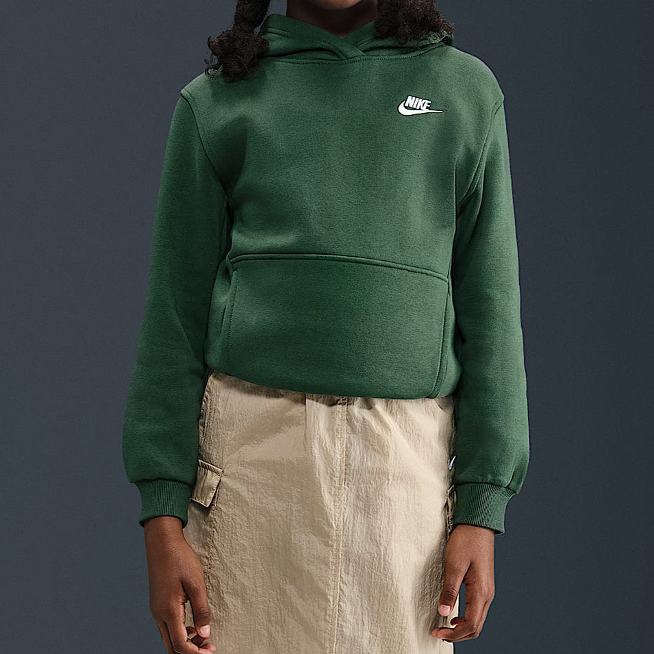 Felpa con cappuccio Nike Sportswear Club Fleece FD3000 323 Unisex bambino