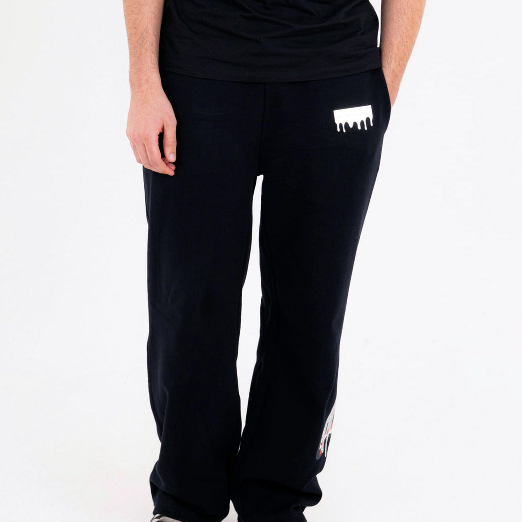 Pantalone sportivo Sprayground Silver Drip SP995GBLK Nero Uomo
