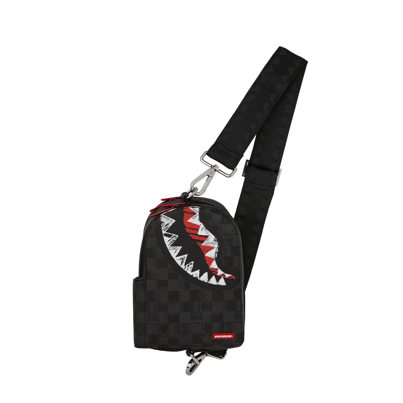Borsa a tracolla SPRAYGROUND SCRIBBLE SHARK BACKPACK SLING 910B8227NSZ Unisex Uomo Donna