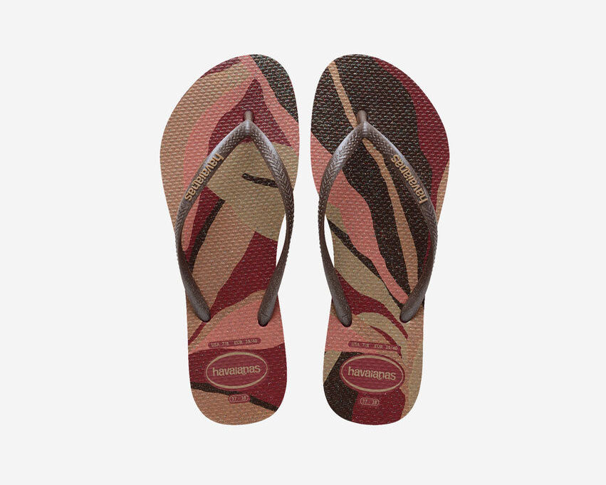 Sandalo Mare Havaianas Slim Palette Glow 4145766 Amaranth (9339)