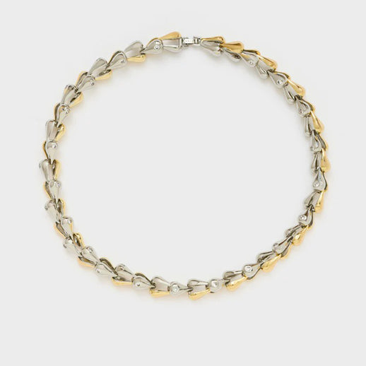 Collana Nalì elementi goccia EMCL1101 Oro/Argento