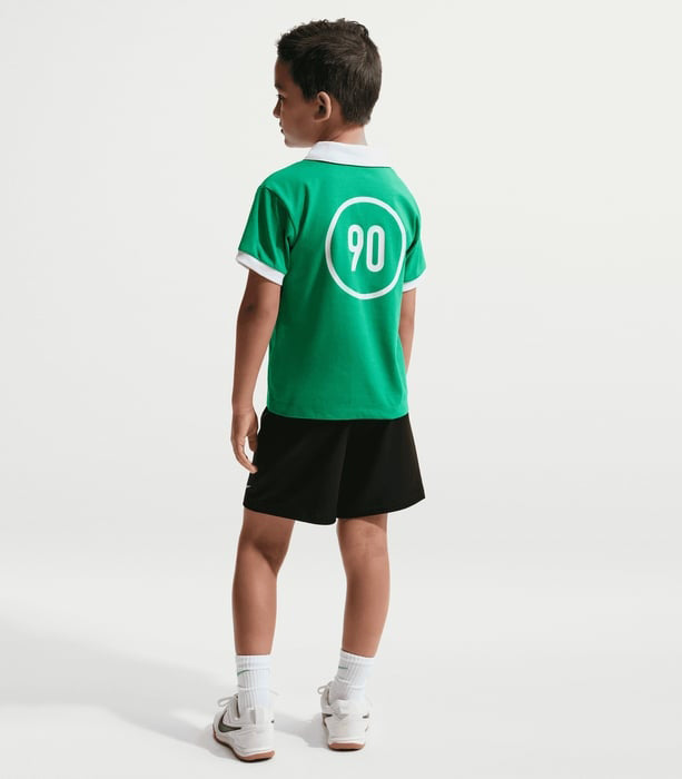 Nike Set T-Shirt e Short Goal Mode 86N939-023 Black bambino