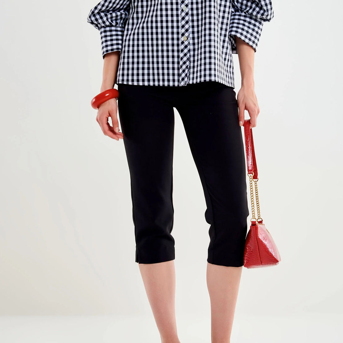 Pantalone Pinocchietto Vicolo TAB2245 Nero