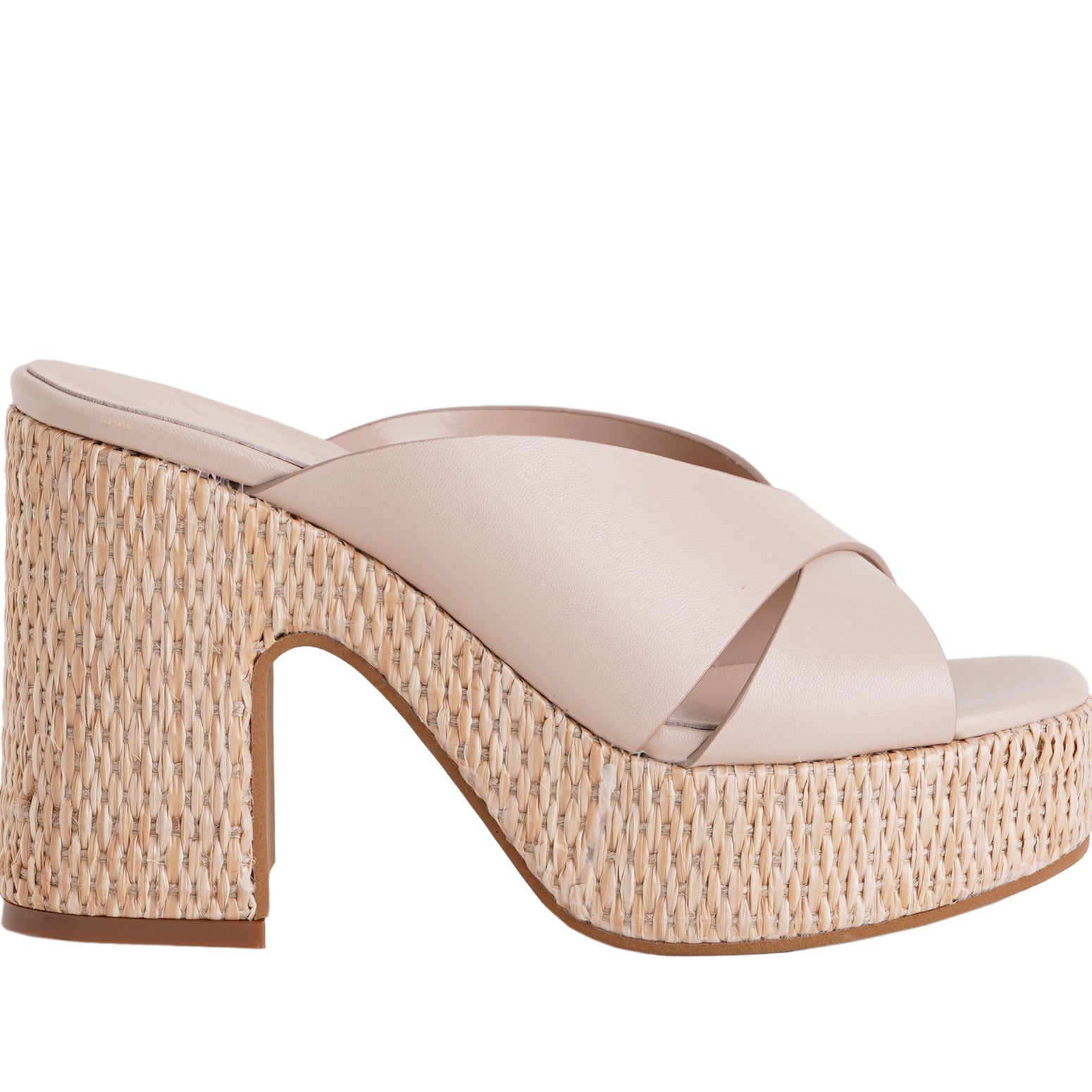 Sandalo con zeppa Donna