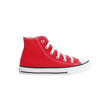 Converse Chuck Taylor All Star Hi Kids Rosso Taglia 27-35