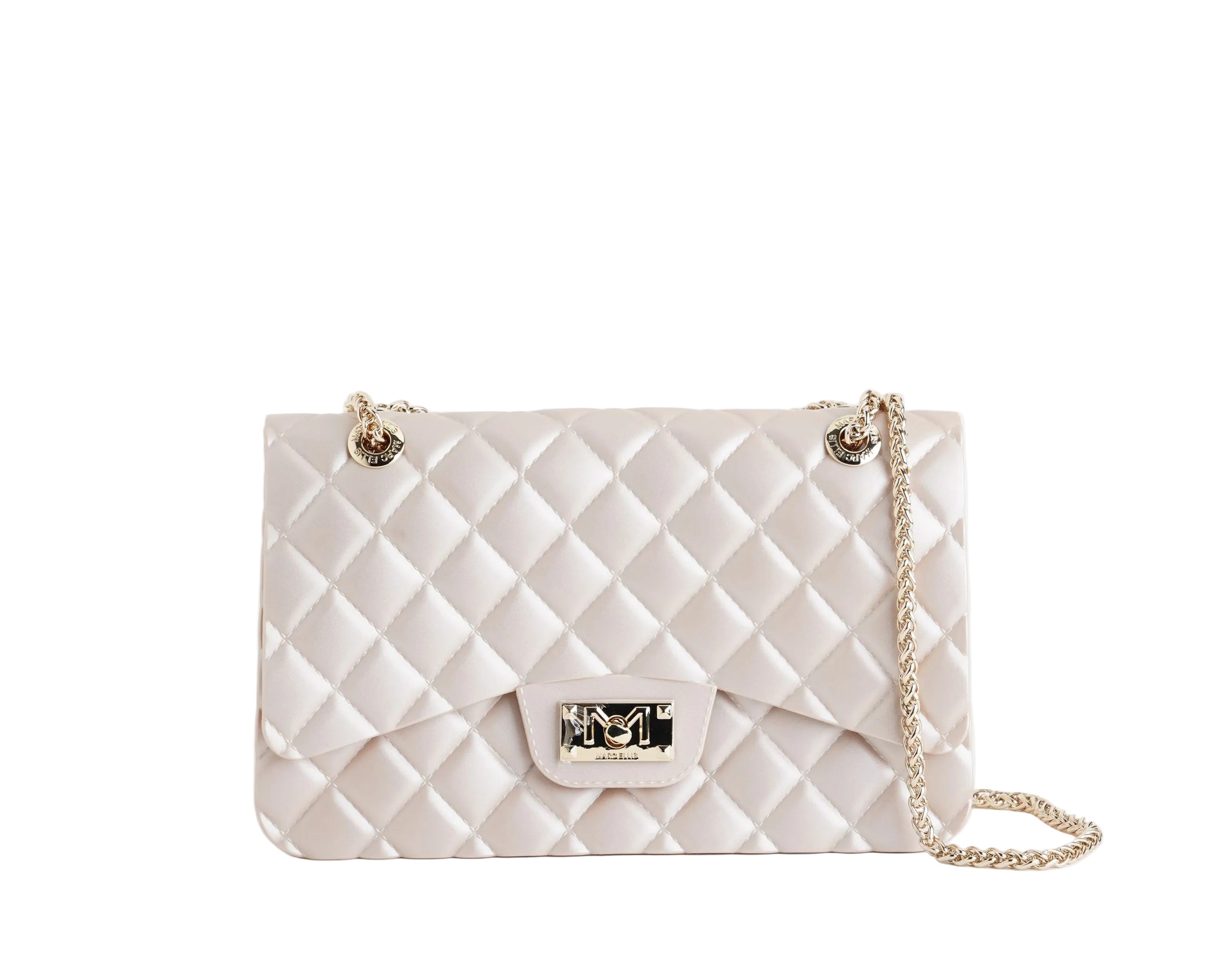 Borsa a tracolla Marc Ellis Flat Falcon M 26 Donna Light Tan - Vista frontale