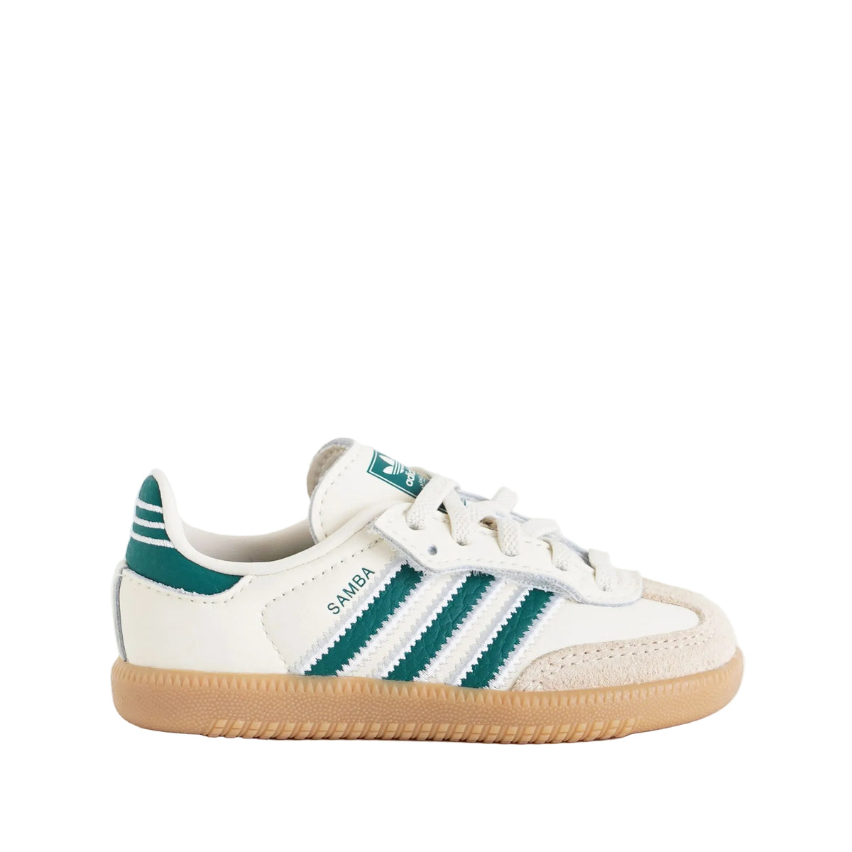 Sneakers Adidas Samba OG CF EZ I KK0124 Beige/Verde Unisex Bambino