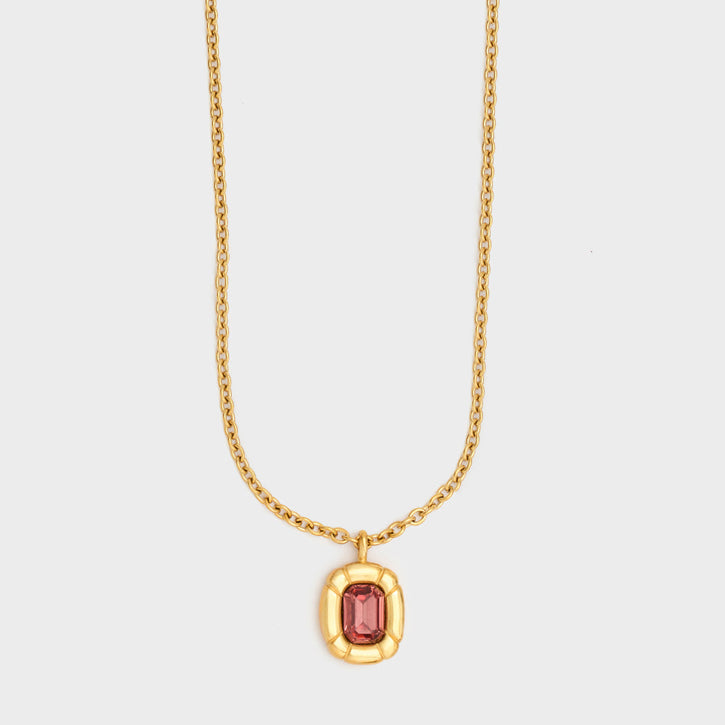 Collana Anna NALI' EMCL1013 Oro/Rosso Donna