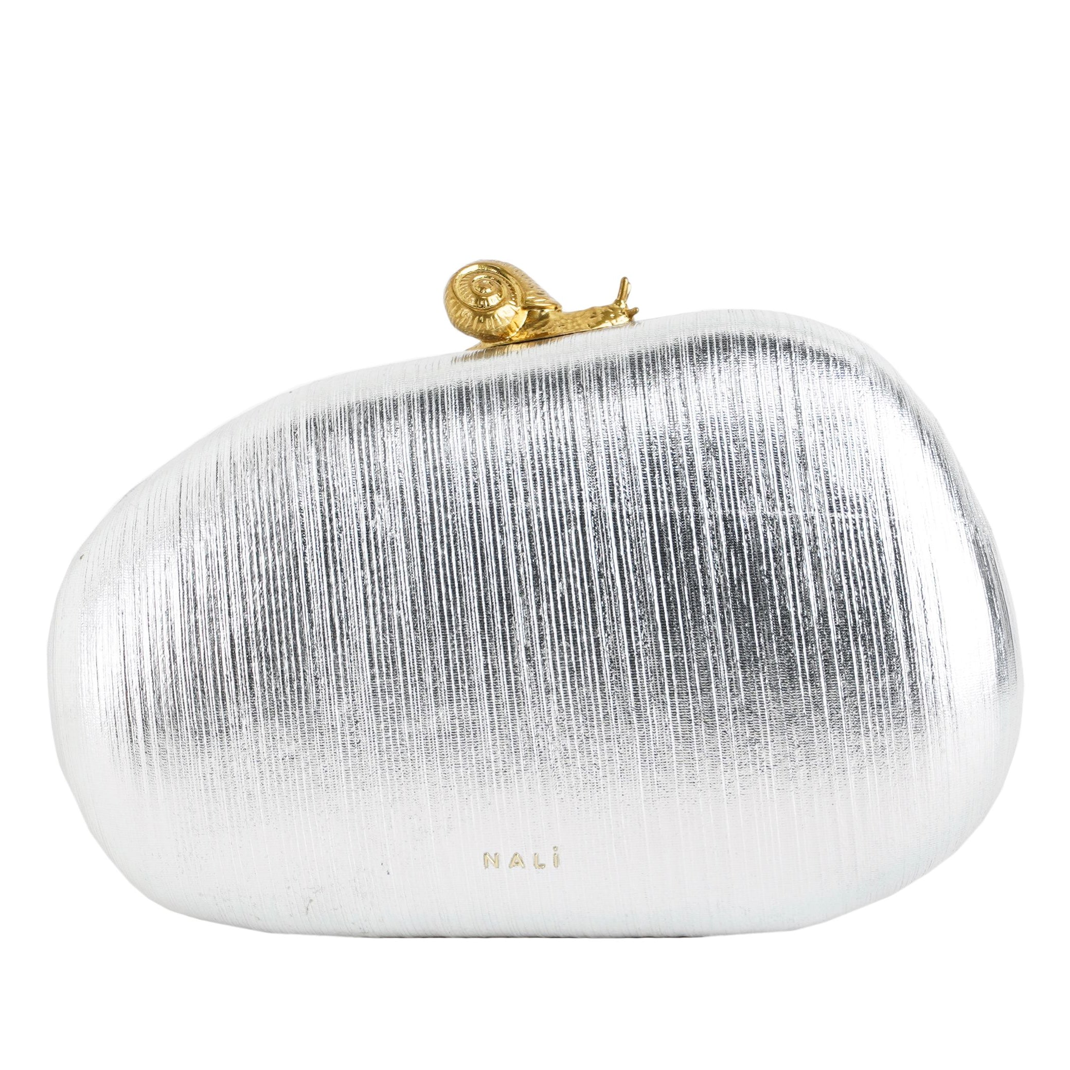 Clutch Nalì Zahra LYPC0038 Argento Donna