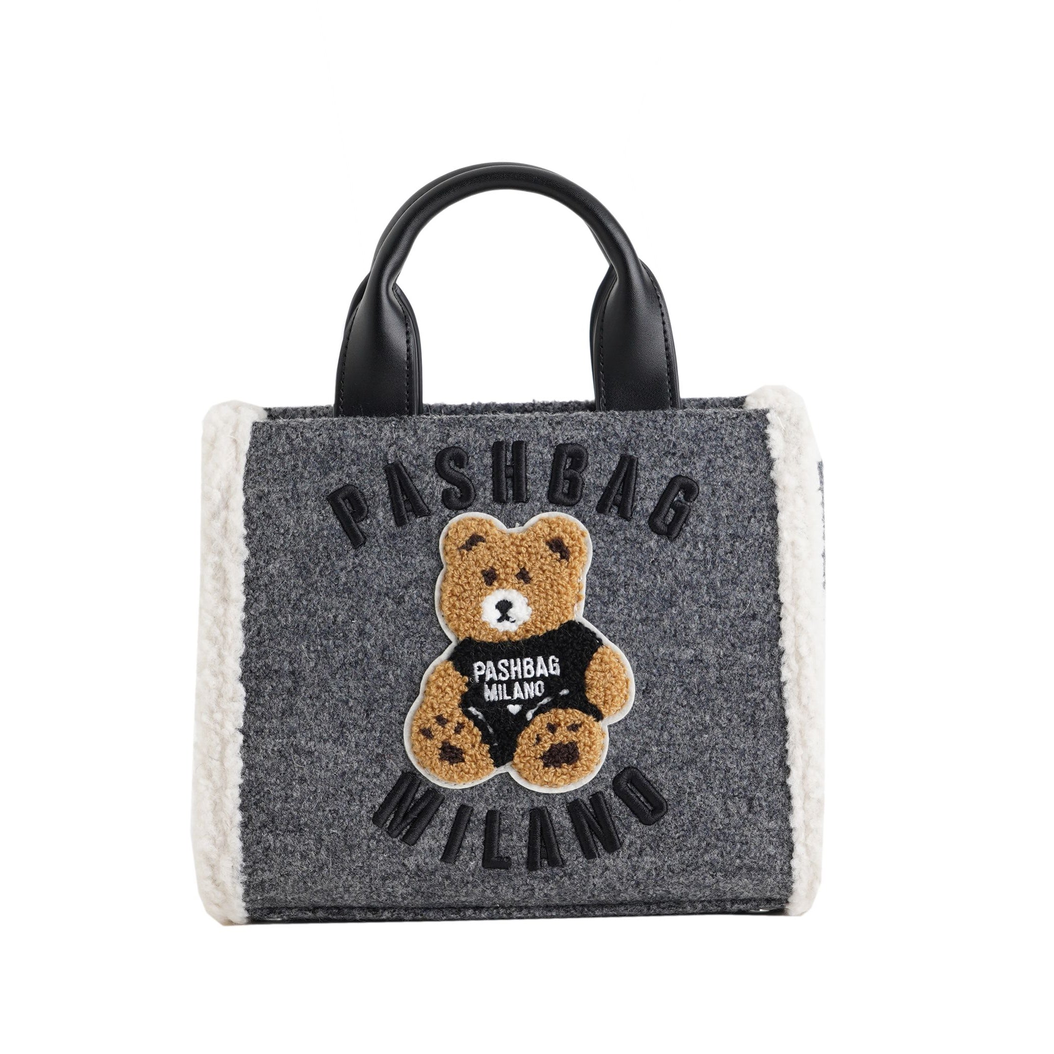 Borsa a mano PASH BAG mod.Mini Marge 18757-SHE-W5M-P Grigio/Bianco Donna