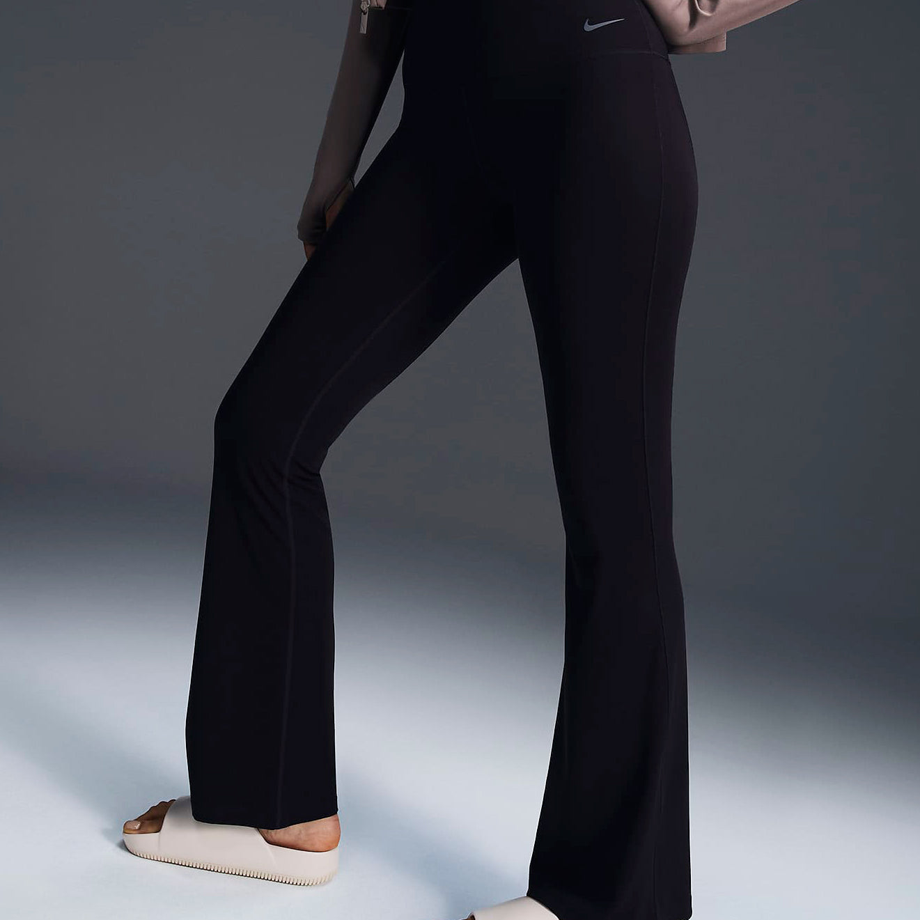 Leggings svasati a vita alta Nike ZENVY FV7921 010 Donna