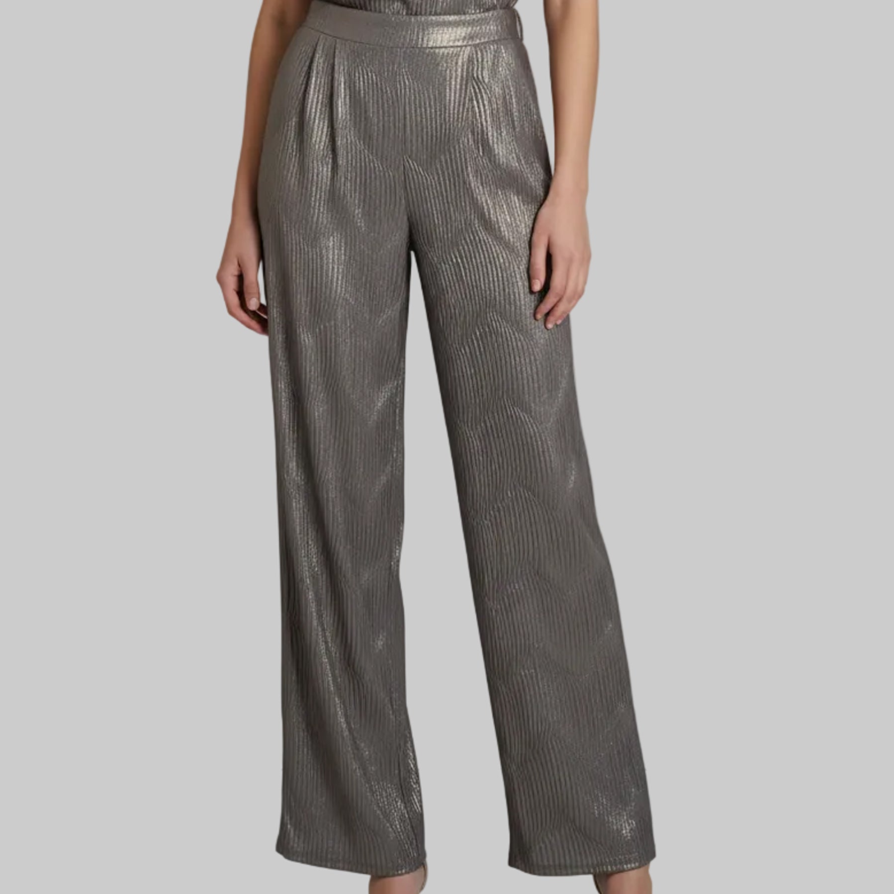 Pantaloni eleganti Anonyme P16ST209 Pearl