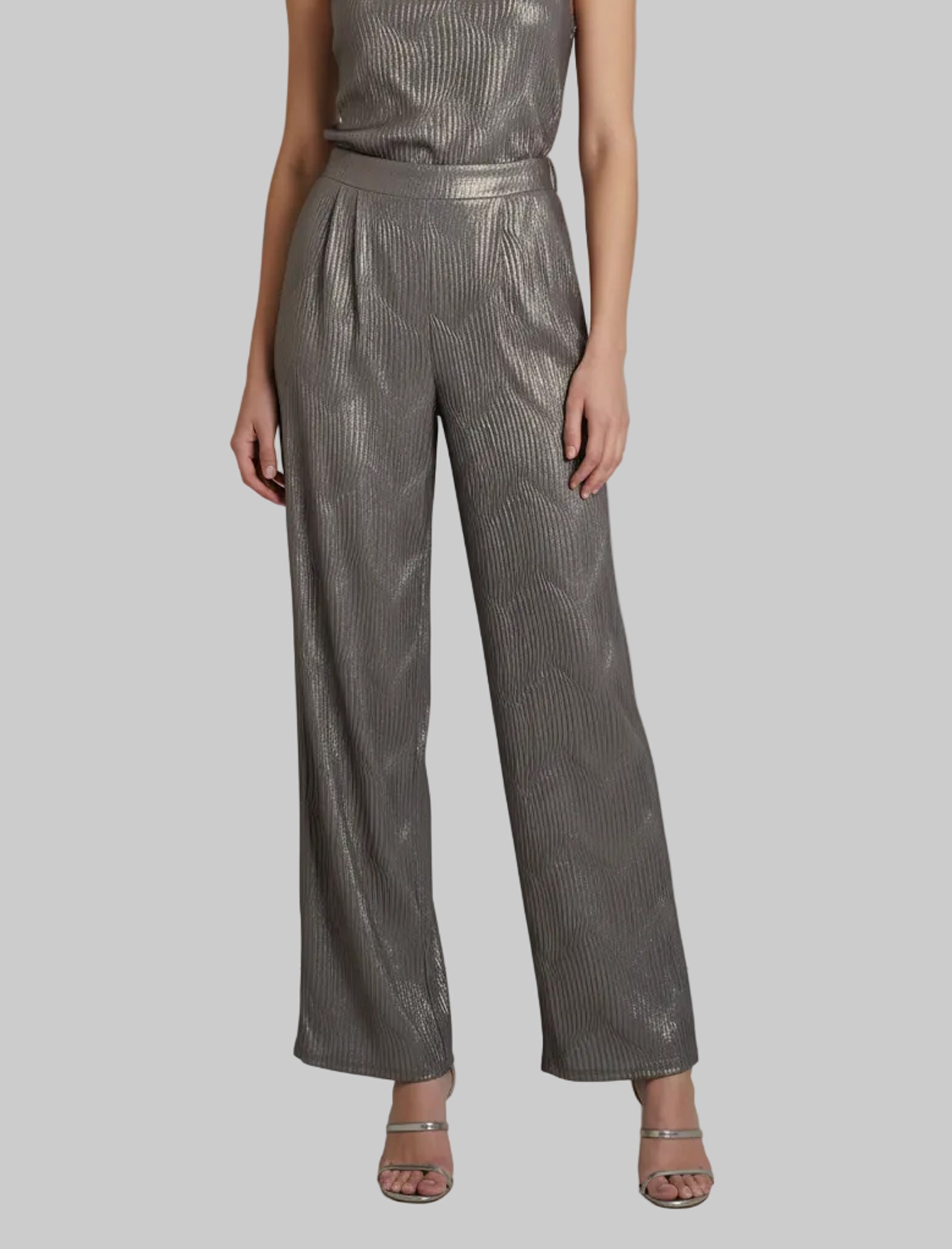 Pantaloni eleganti Anonyme P16ST209 Pearl