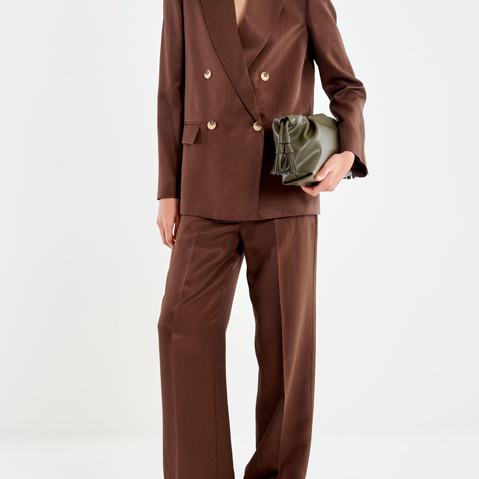 Pantalone a palazzo Vicolo TAB0250 Moro Donna
