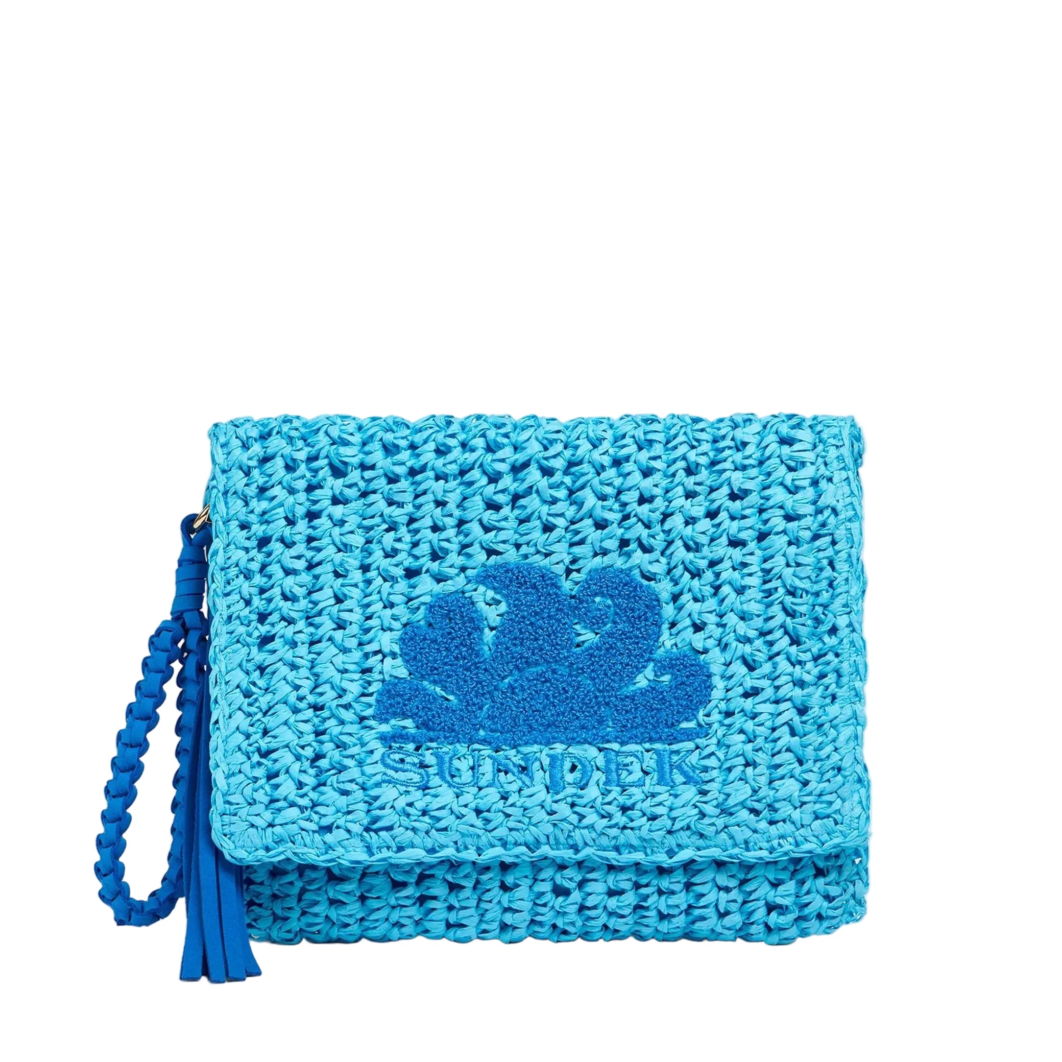 Pochette Gabi Sundek in paper straw AW022ABPA100 Erica