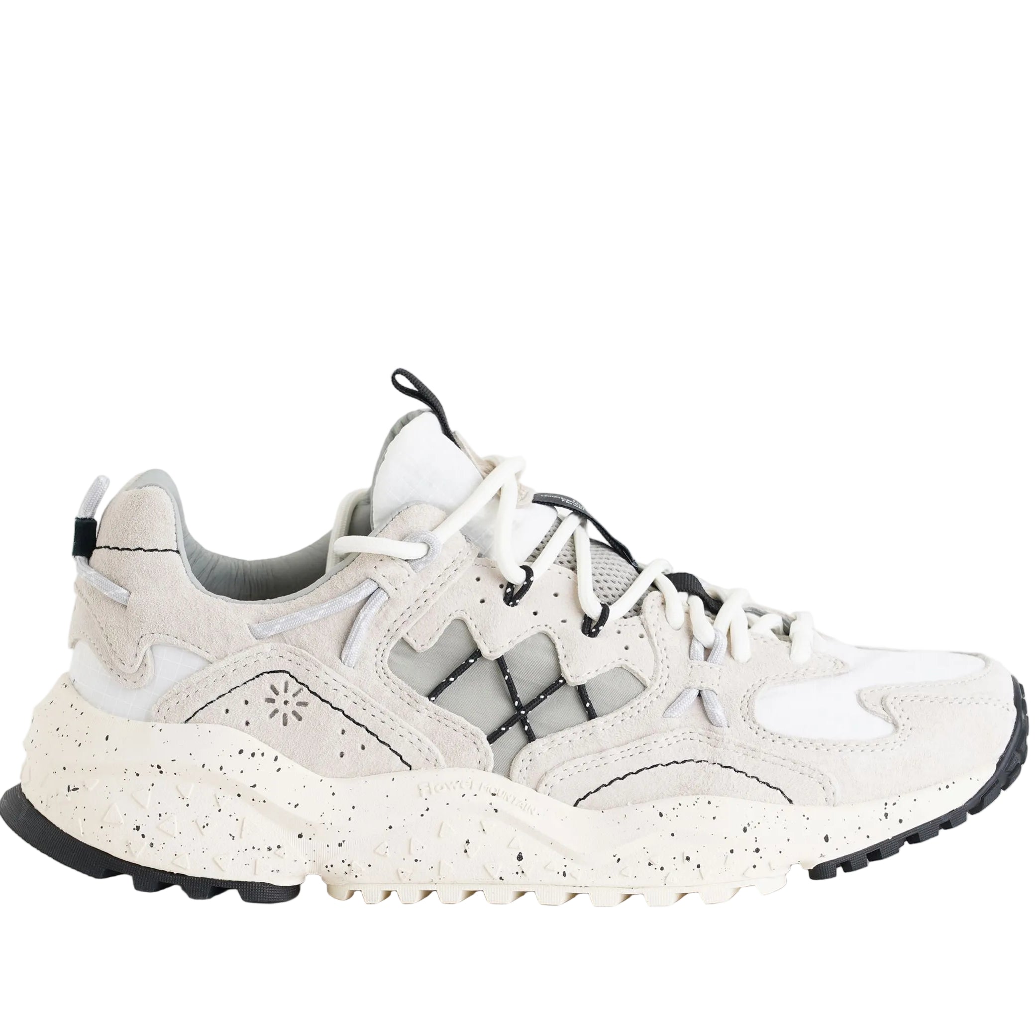 Sneakers Flower Mountain Yamabushi 2019511-05-0E07 Cream-Off White-Black Uomo