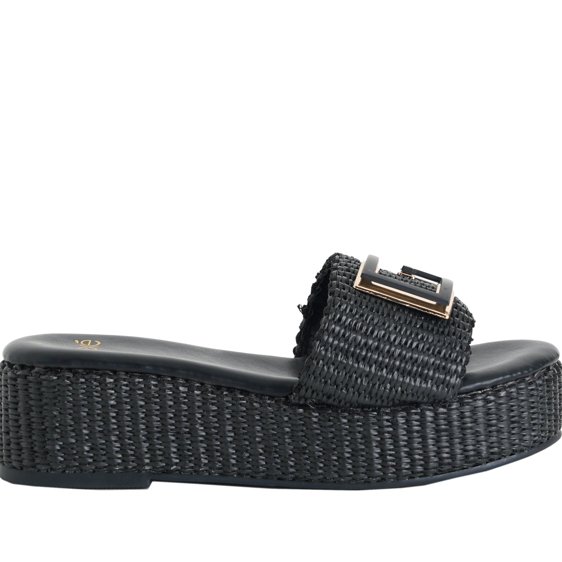 Sandalo con zeppa Donna