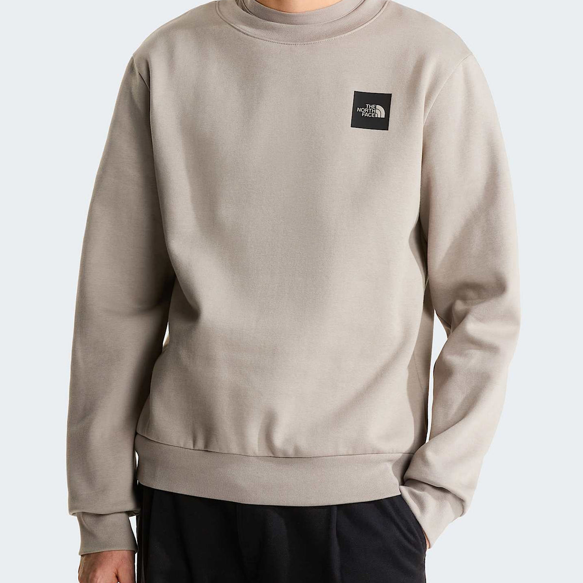 Felpa girocollo The North Face Box Half Dome Regular NF0A8JAY2MB1 Stone Slab Uomo