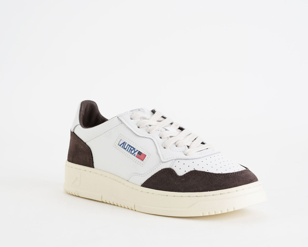 Sneakers Autry Medalist Low AULM FT19 Bianco/Mogano