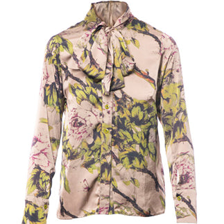 Camicia ANONYME Branches A115FT075 Rosa Donna