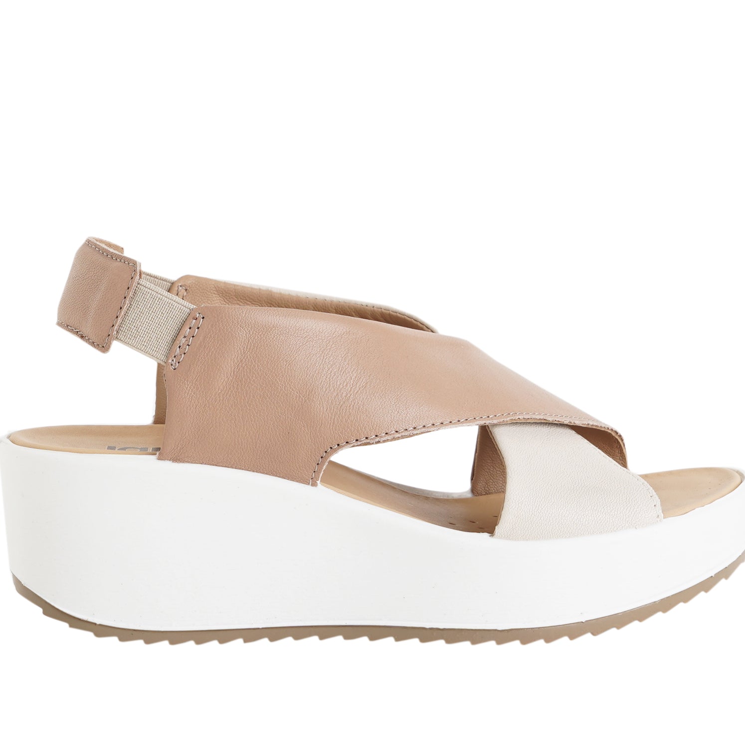 Sandalo con zeppa Donna