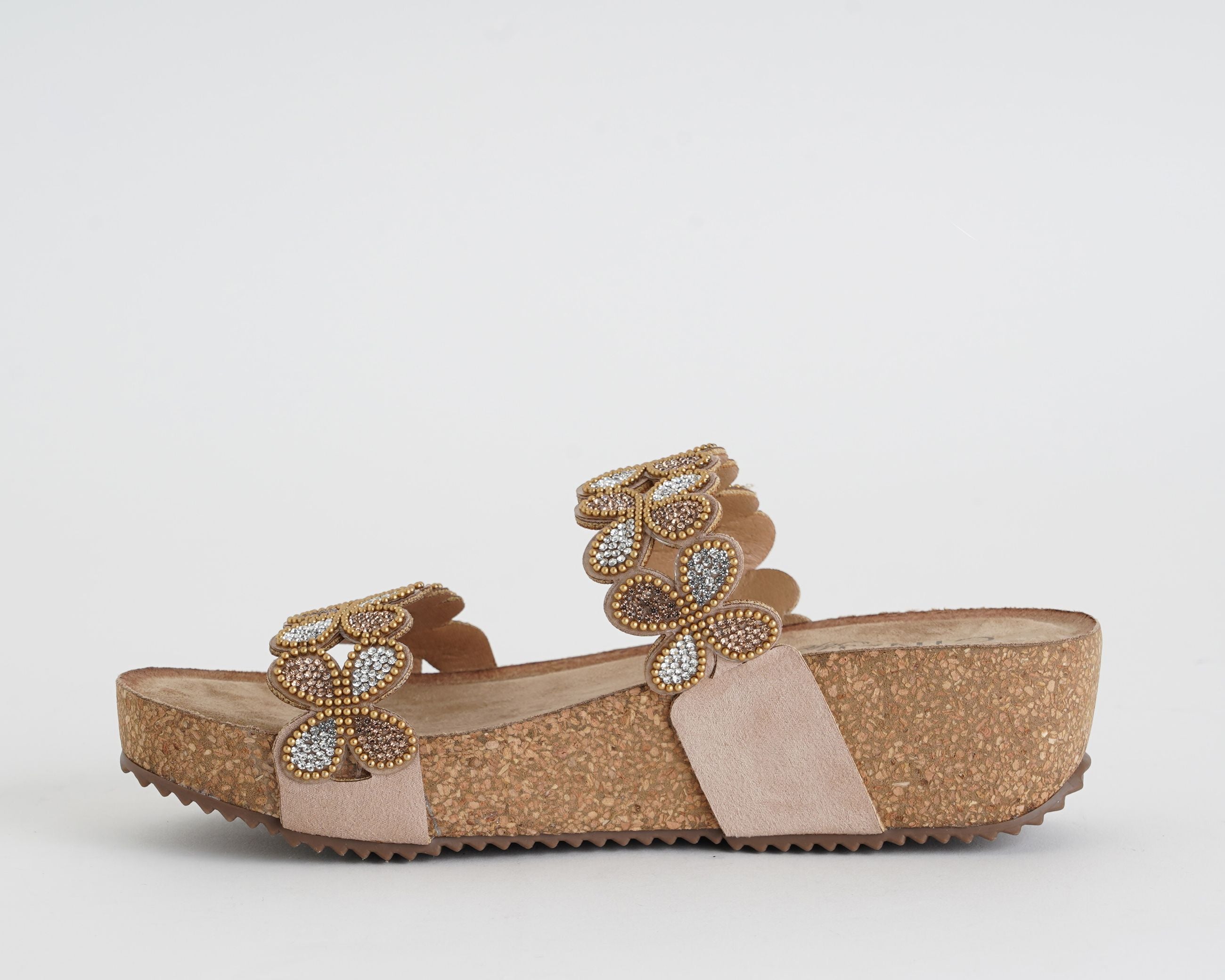 Sandalo alto Cinzia Soft CI1003 donna colore Beige (001)