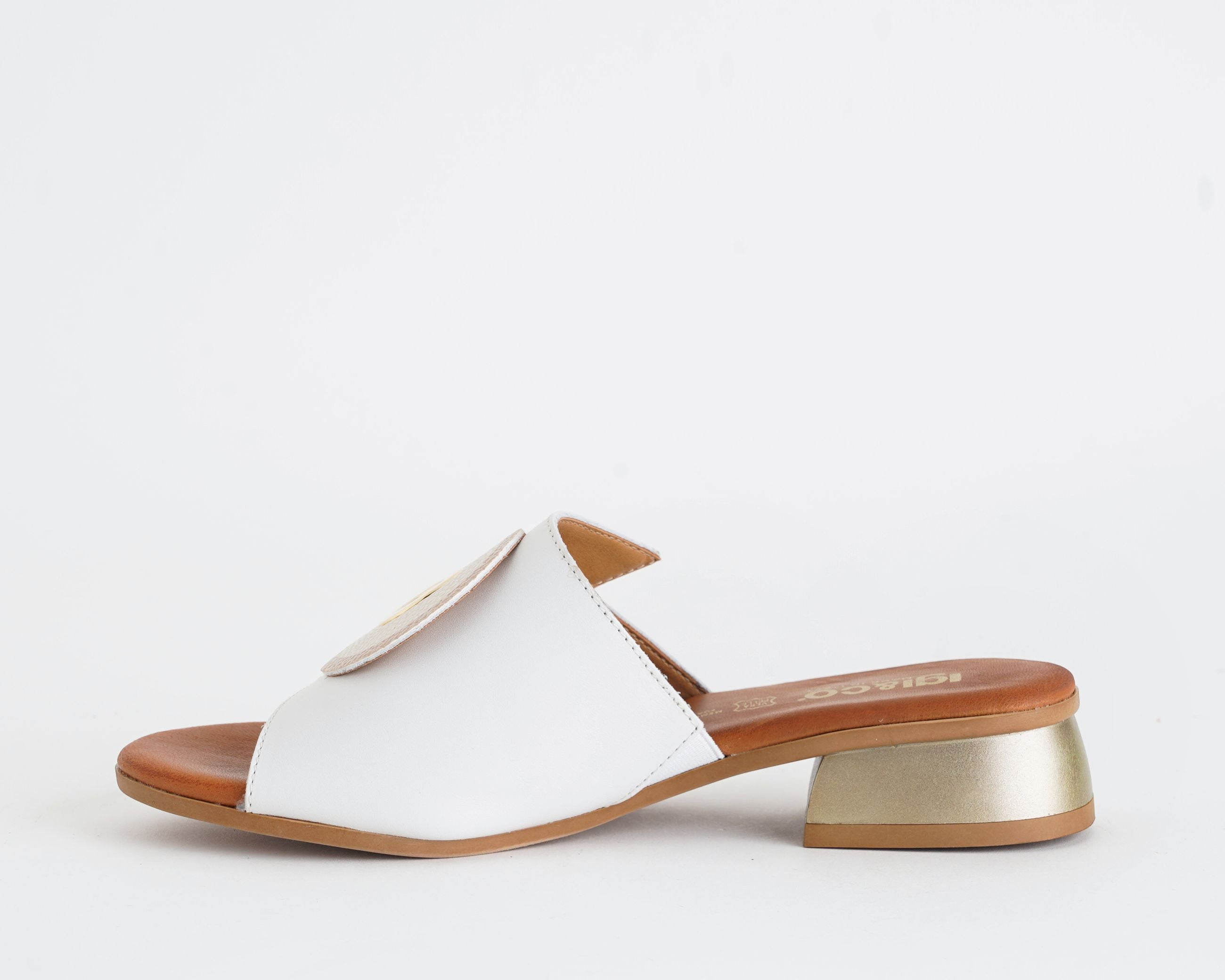Sandali con tacco donna IGI&CO 1191533 Bianco in pelle