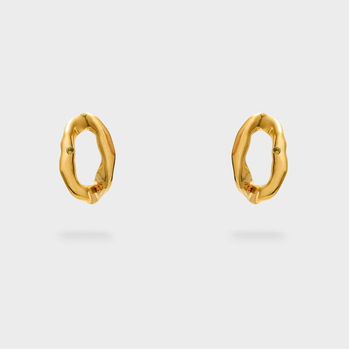 Orecchini a lobo Nalì YAOR0056 Oro Donna