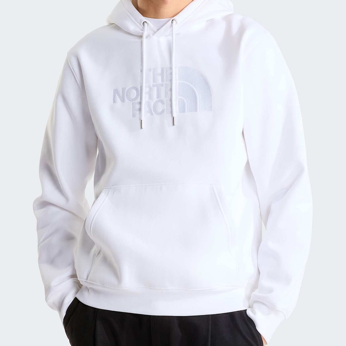 Felpa con cappuccio The North Face Essential Drew Peak Regular NF0A8FDAFN41 White Uomo