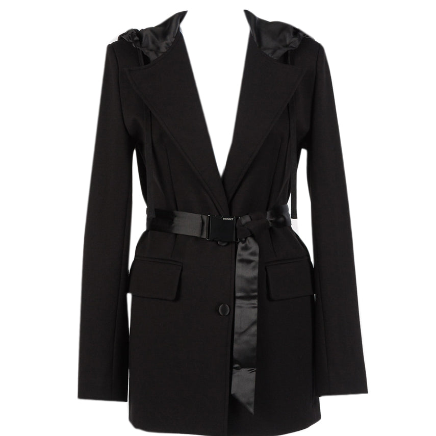 Blazer con cappuccio Twinset 252LI2UAA Donna