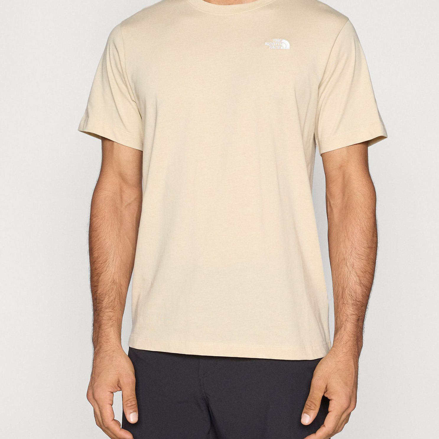 T-shirt The North Face Evolution Simple Dome Regular NF0A8CZ2DOM1 Desert Stone Uomo