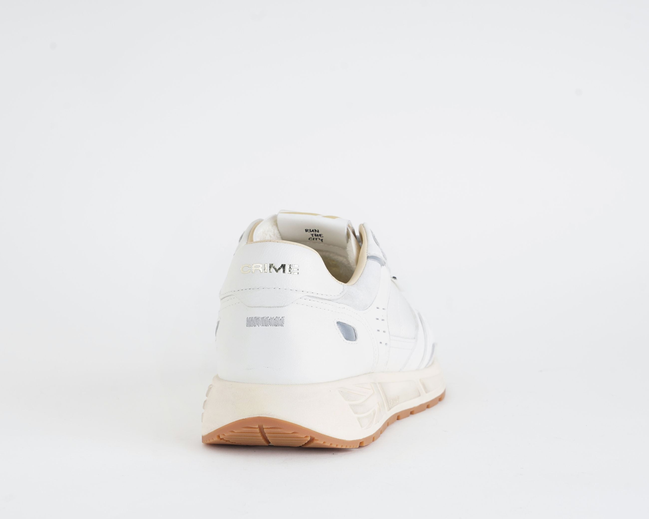 Sneakers Crime London Rush Almond White uomo – vista posteriore