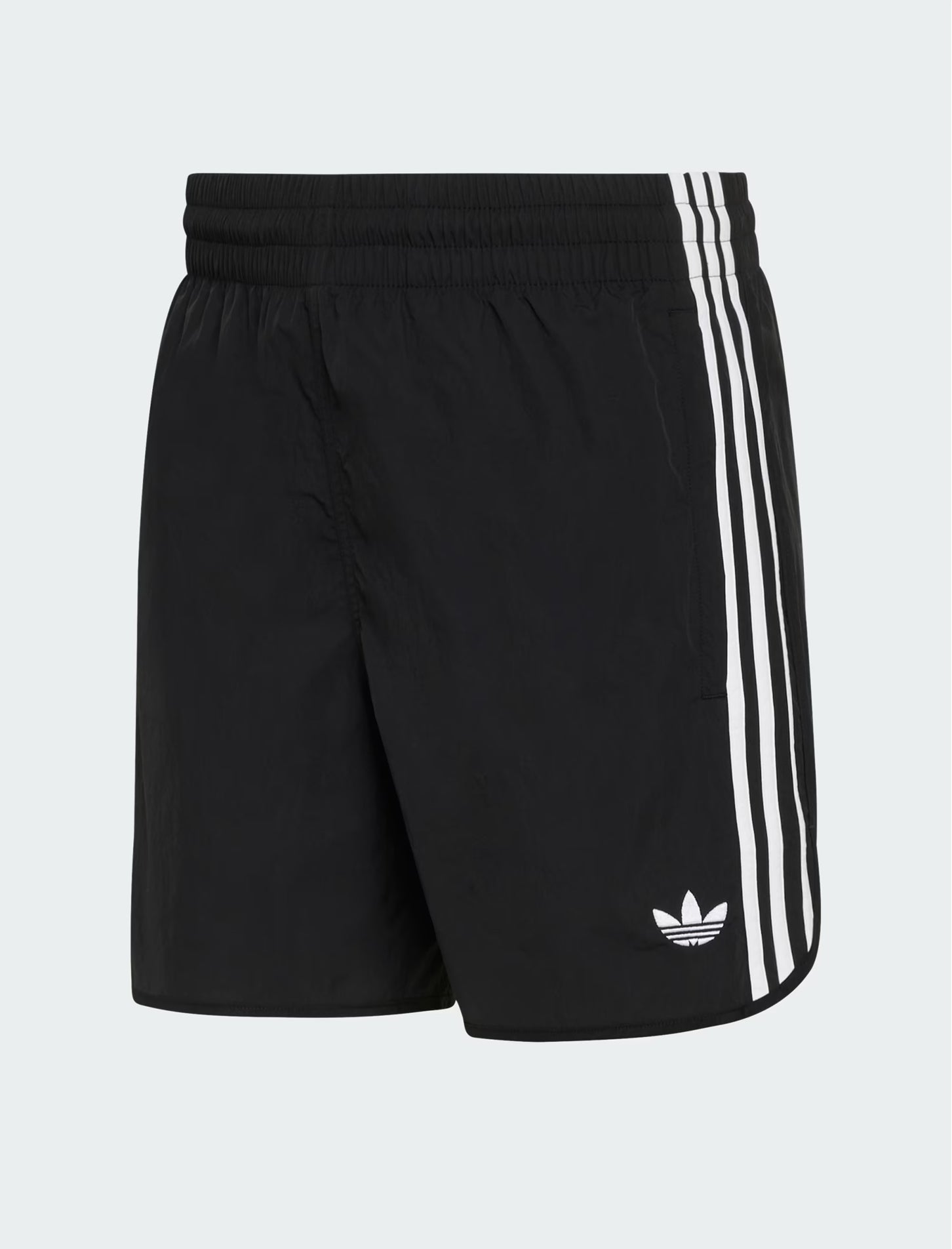 Adidas Shorts 3 Stripes KE3566 Nero – shorts uomo distesi, vista completa