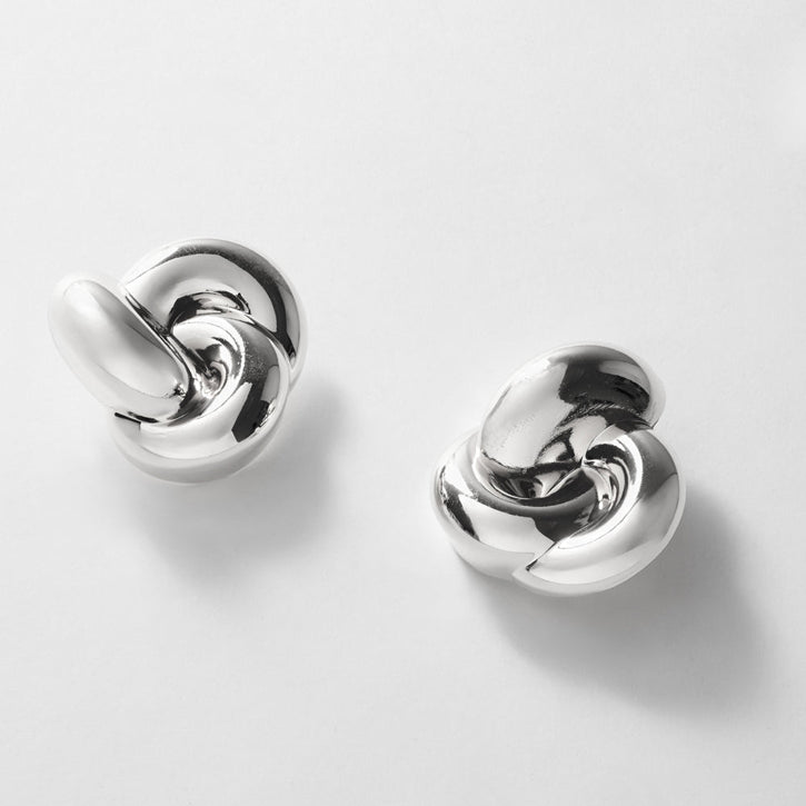 Orecchini Knot oversize NALI' PUOR0017 Argento Donna