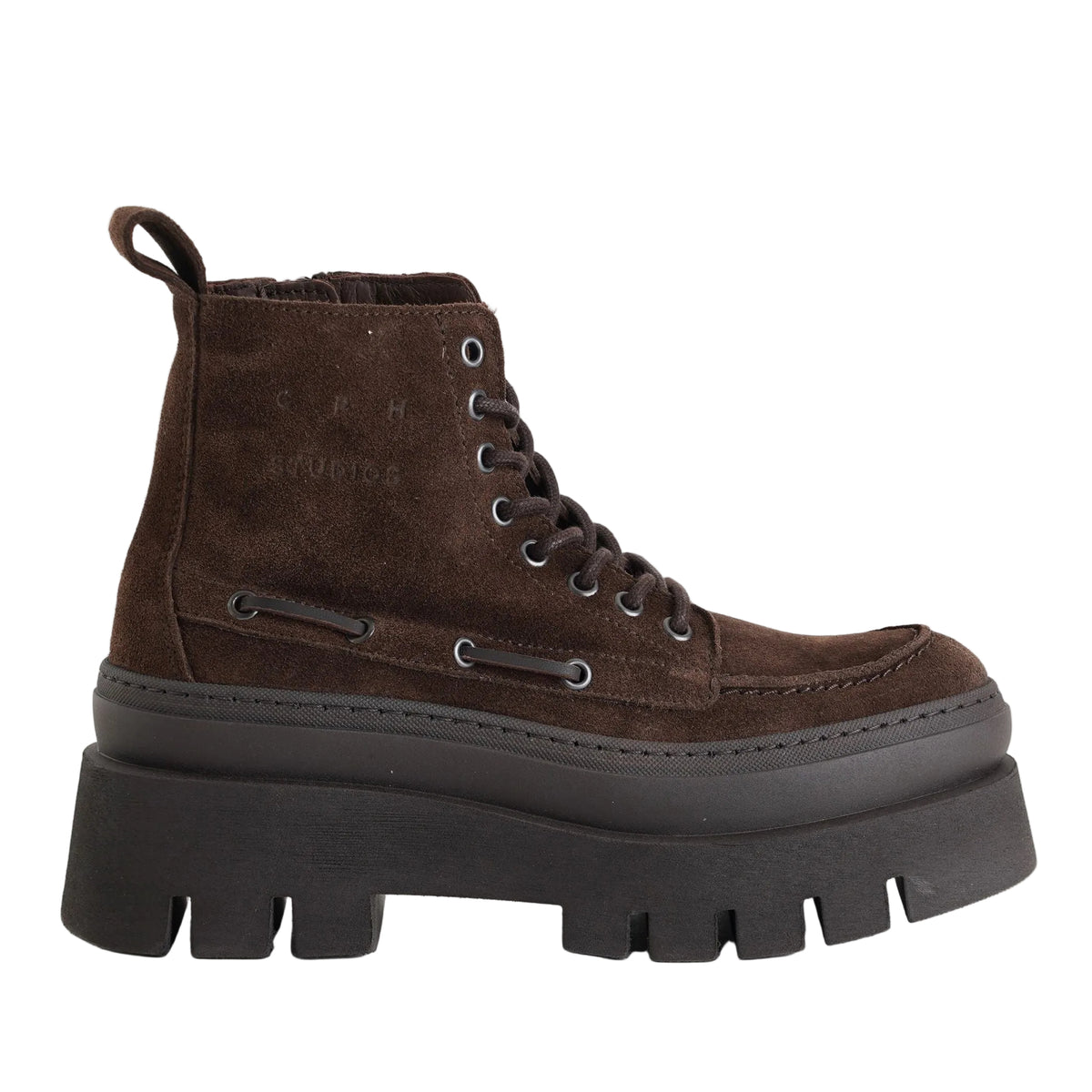 Stivali in suede Copenhagen F6CPH697/SUE Chocolate