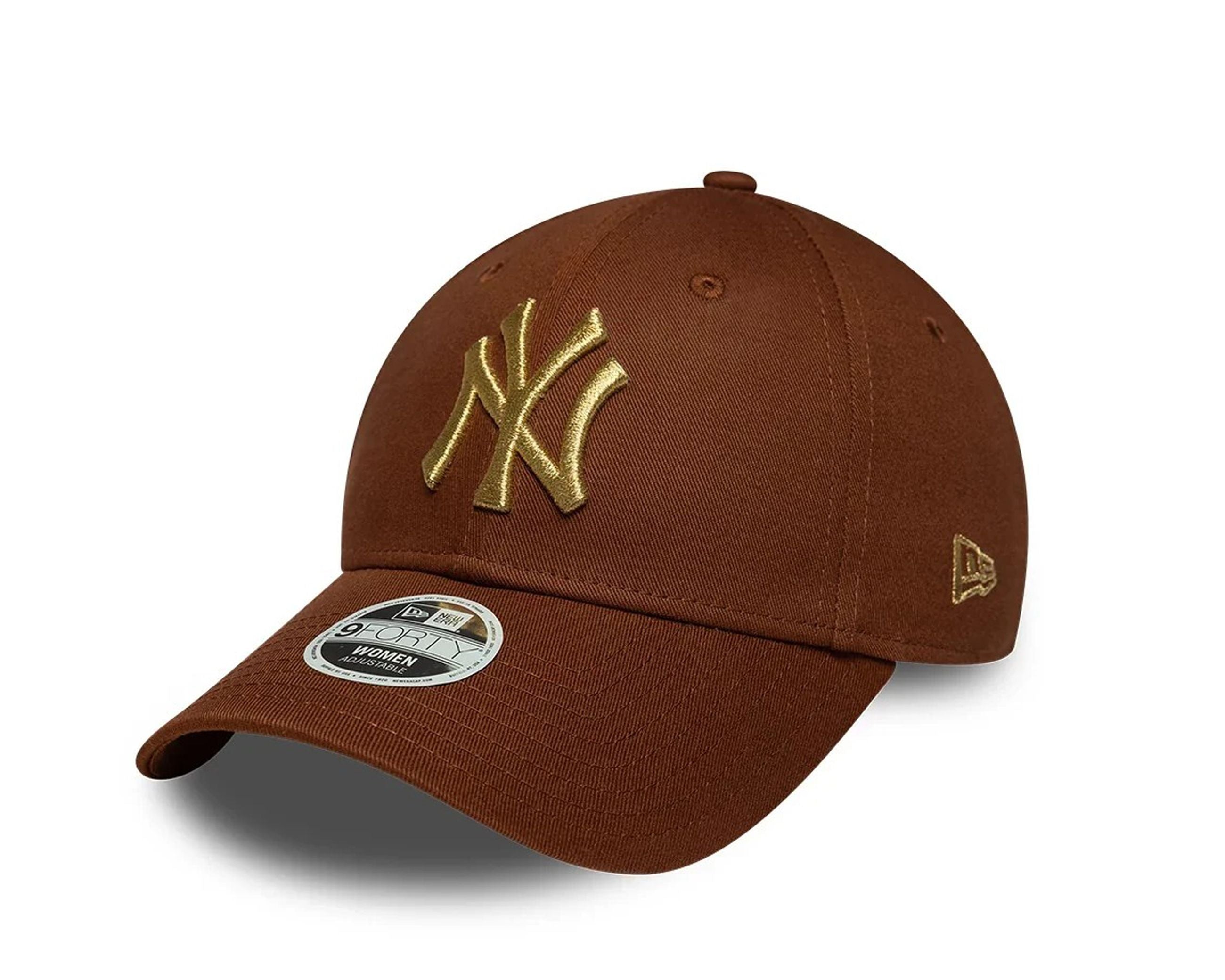 Cappello New Era 9FORTY New York Yankees MLB Metallic 60915780 Marrone