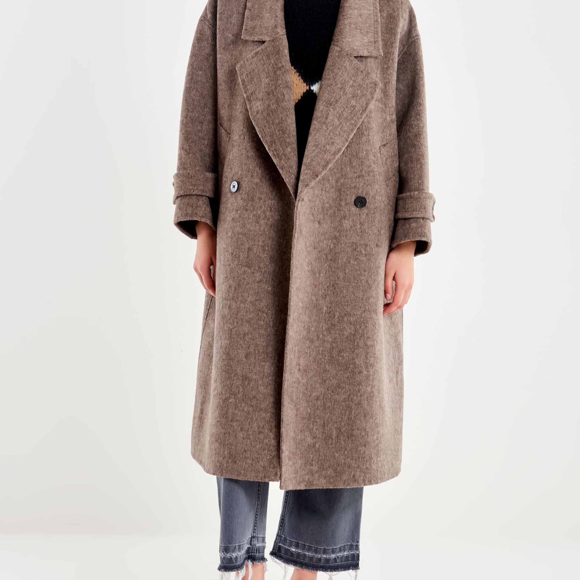 Cappotto VICOLO TF0050 Tortora Donna