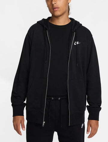 Felpa Nike Club con cappuccio e zip – French terry – Uomo FN3884-010
