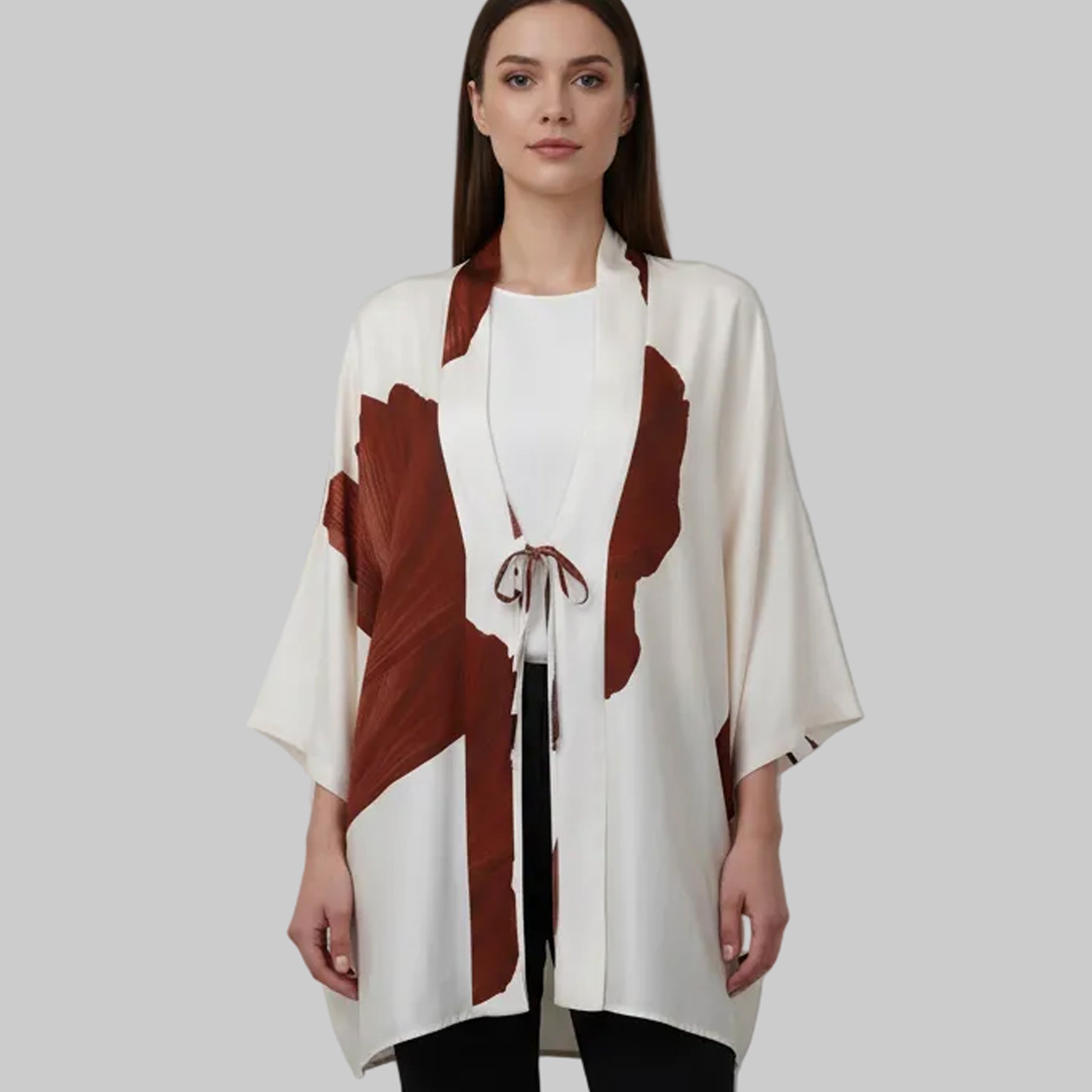 Kimono Anonyme Leaf A76SJ084 Brick
