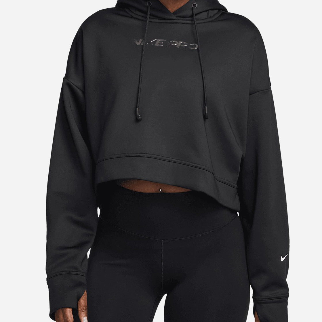 Felpa con cappuccio Therma-Fit Nike Pro Grx W HV3600 010 Donna