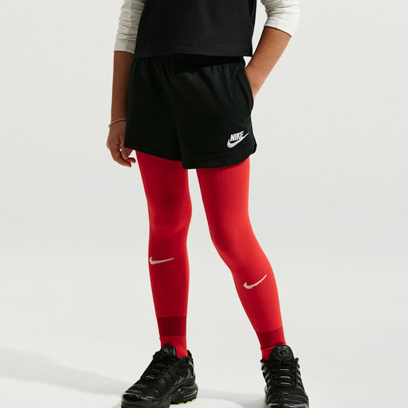 Shorts in jersey Nike IF1726-010 Black/(White) Bambina