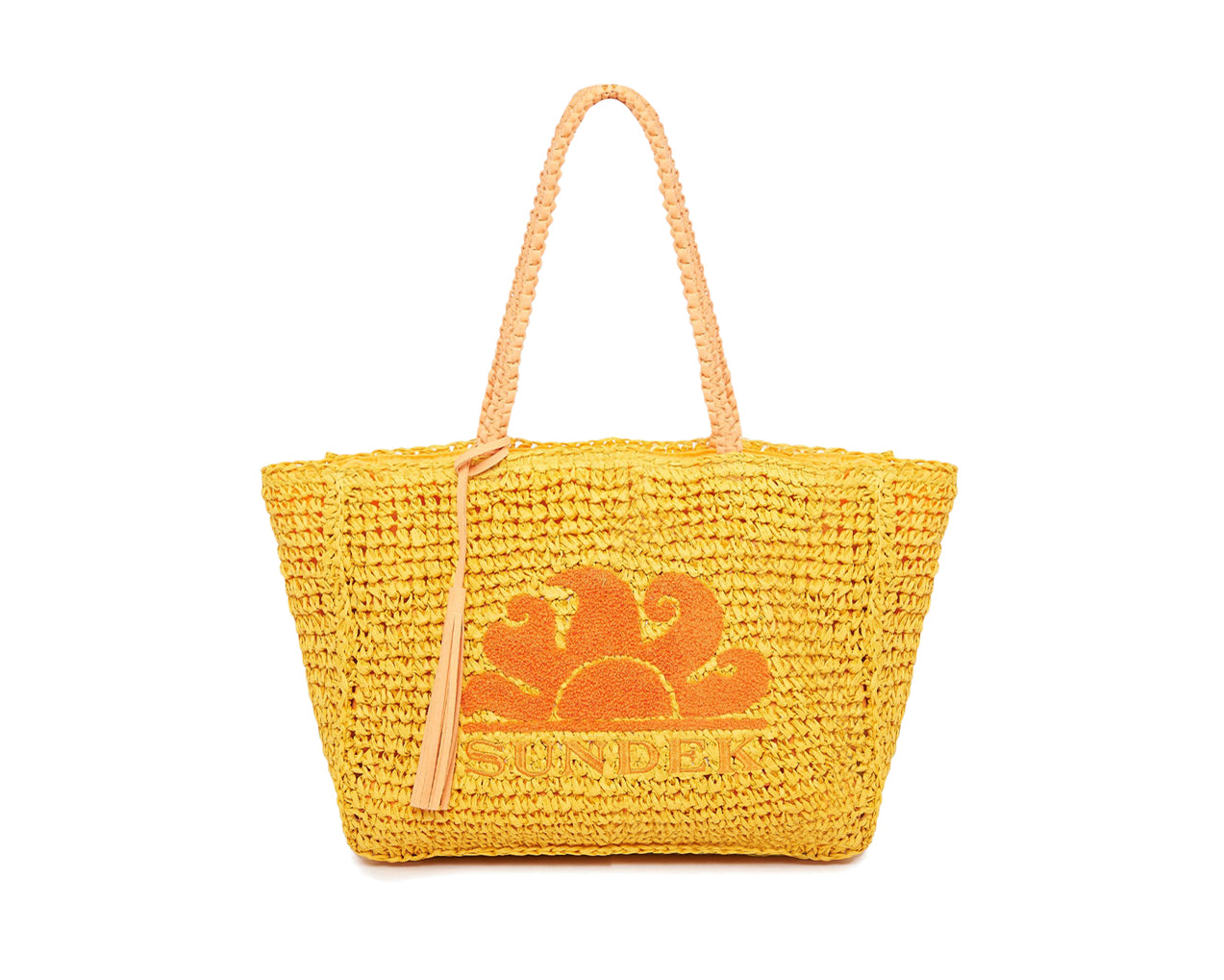 Shopping Bag Sundek Wina in Paper Straw AW029ABPA100 Multicolore